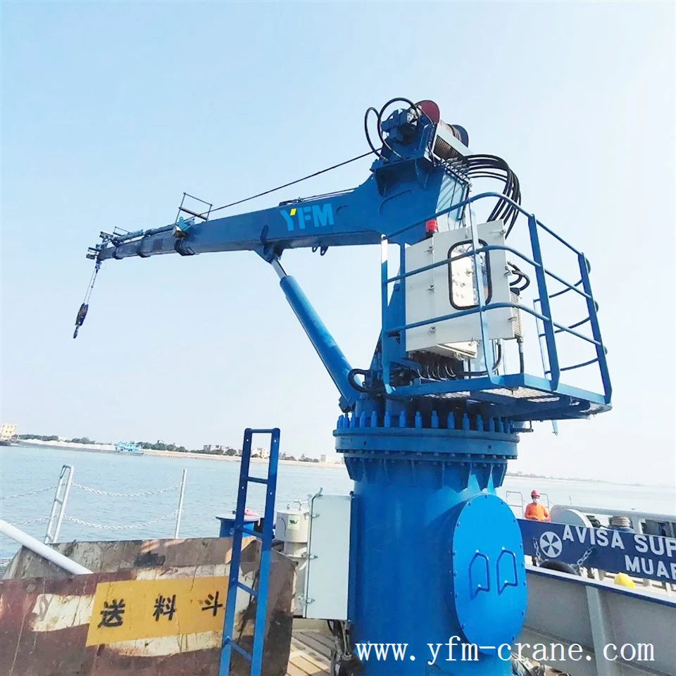 Extending Boom Deck Crane high quality Extending Boom Deck Crane high quality