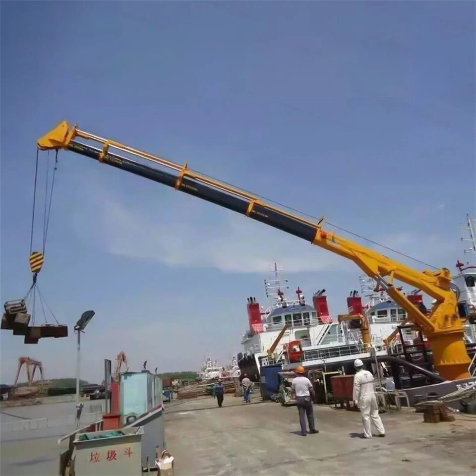 Marine Telescopic Deck Crane Marine Telescopic Deck Crane
