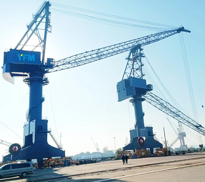 Rail-Mounted Mobile Portal Jib Crane Rail-Mounted Mobile Portal Jib Crane