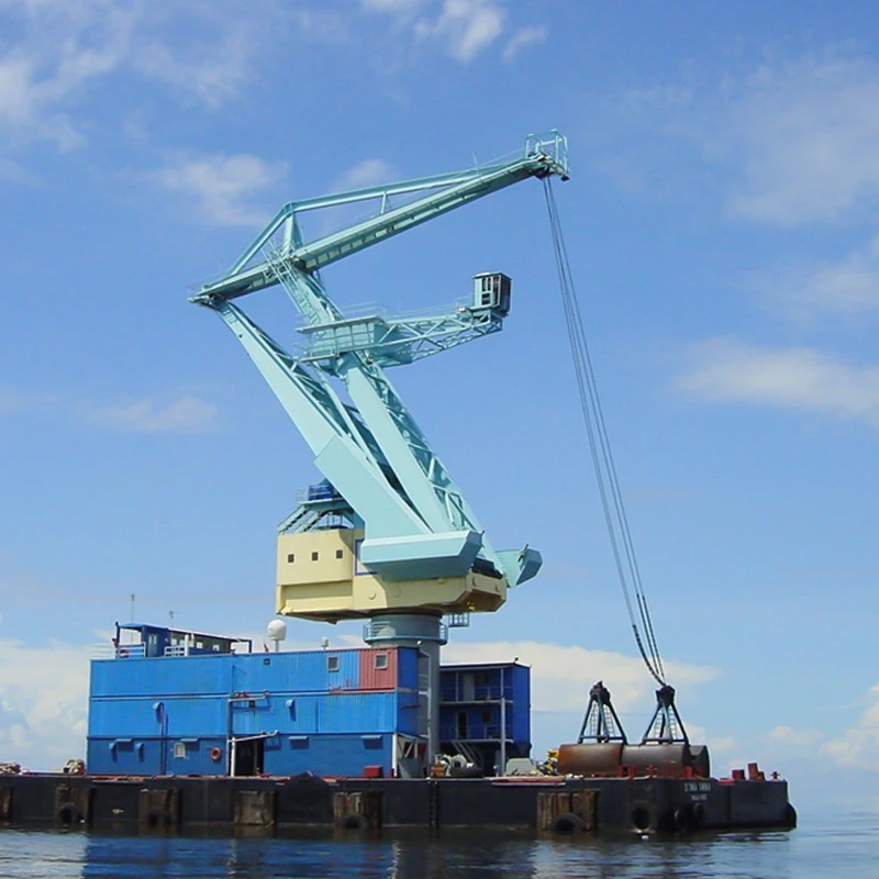 pontoon crane pontoon crane