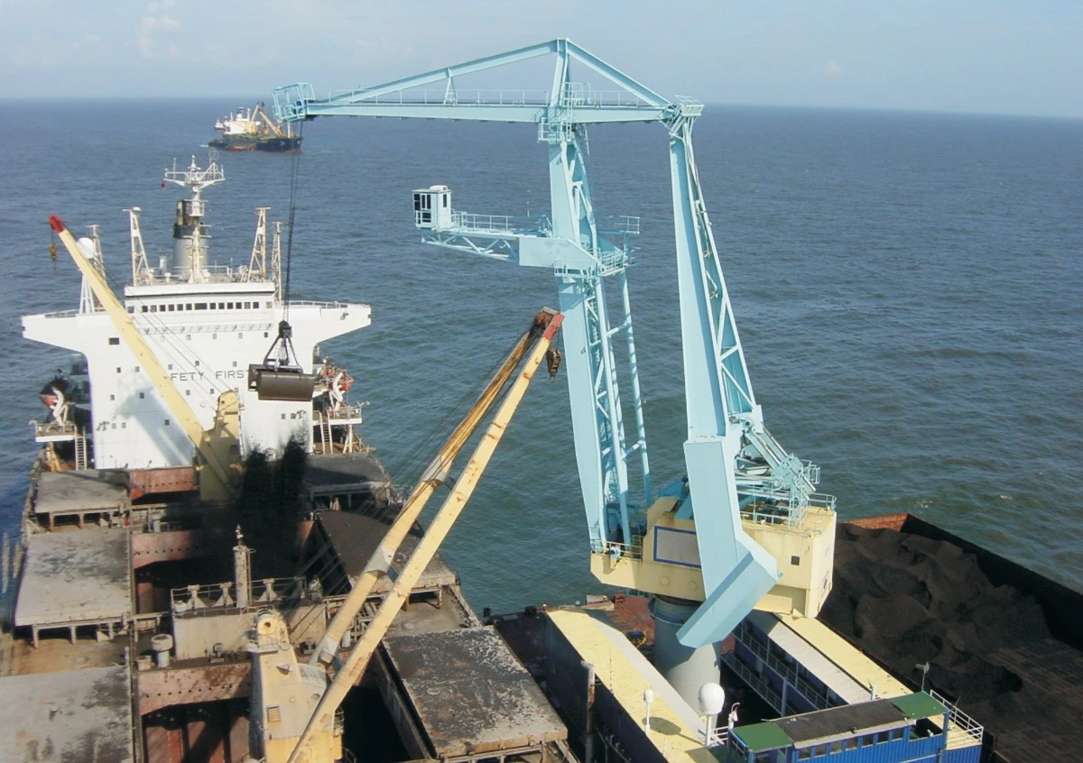 pontoon crane pontoon crane