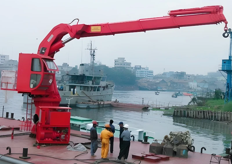 telescopic knuckle marine crane telescopic knuckle marine crane