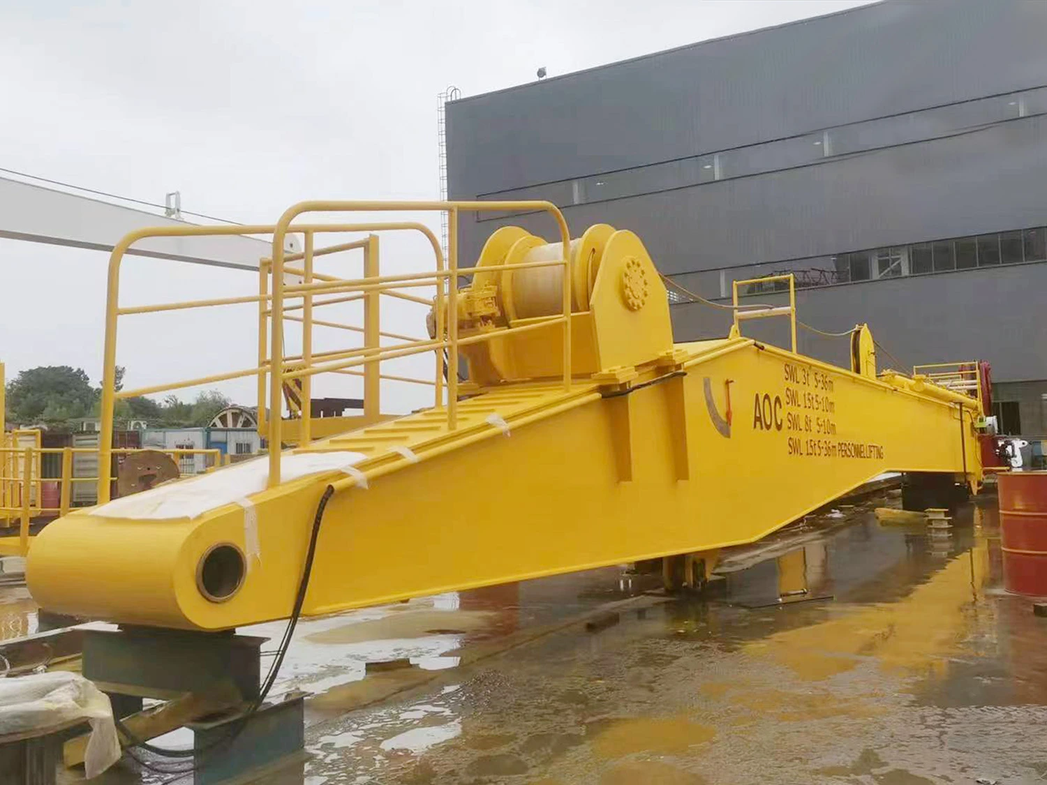 fixed boom marine crane fixed boom marine crane